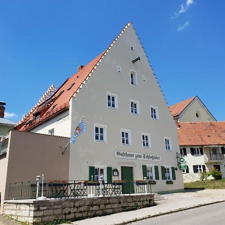 Hotel Gasthaus Zum Schlosswirt Dietfurt an der Altmühl Esterno foto