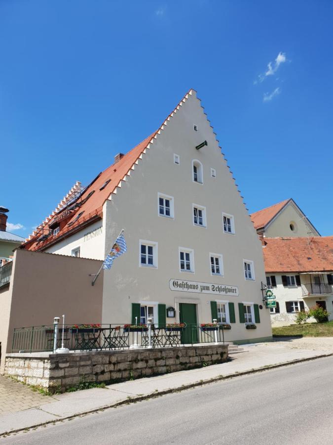 Hotel Gasthaus Zum Schlosswirt Dietfurt an der Altmühl Esterno foto